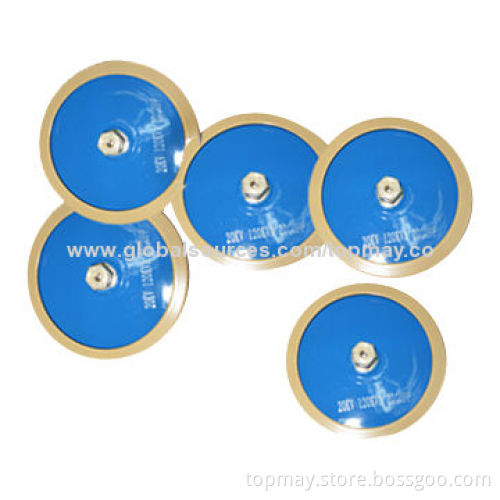 Ceramic Disc Capacitor with 40kVA Power, Compliant with the RoHS DirectiveNew